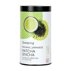 Clearspring - Organic Japanese Matcha Sencha Green Tea - Loose Leaf, 85g