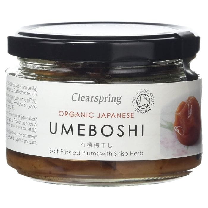 Clearspring - Organic Japanese Umebohsi Plums, 200g - front