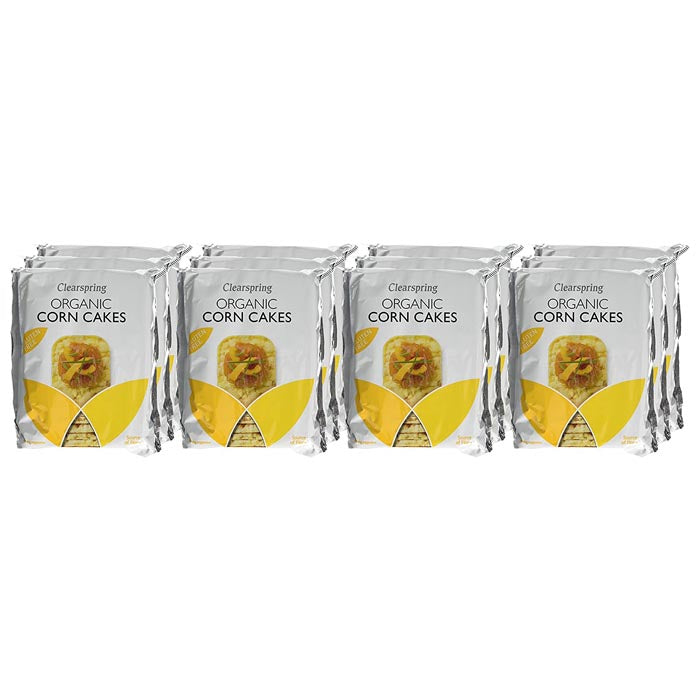 Clearspring - Organic Puffed Corn Cakes - 12-Pack, 130g