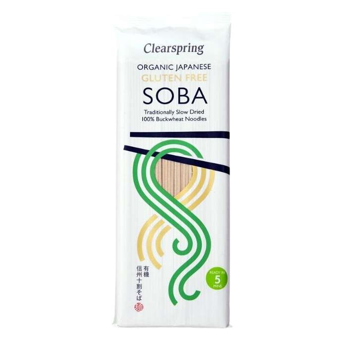 Clearspring - Organic Soba 100% Buckwheat, 200g - Front