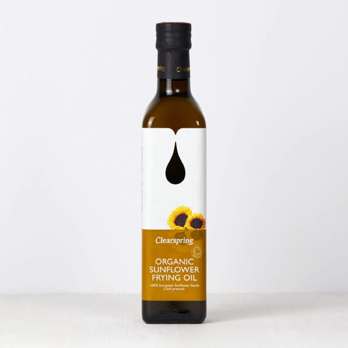 Clearspring - Organic Sunflower Frying Oil, 500ml front