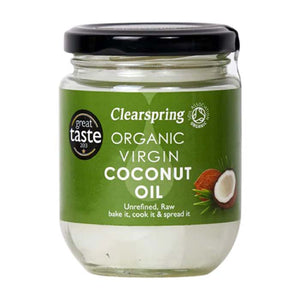 Clearspring - Organic Virgin Coconut Oil (Unrefined & Raw) | Multiple Sizes