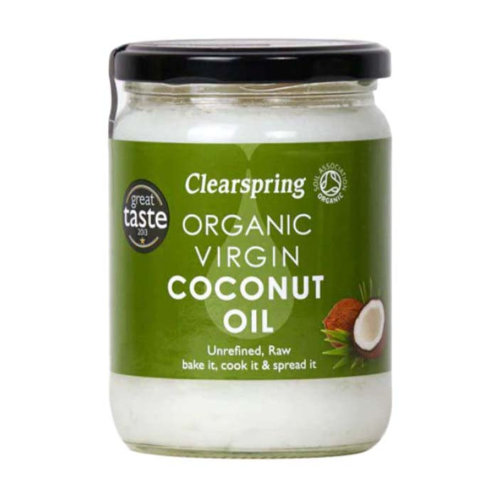 Clearspring - Organic Virgin Coconut Oil Unrefined & Raw, 400g