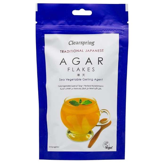 Clearspring - Traditional Japanese Agar Flakes, 28g - front