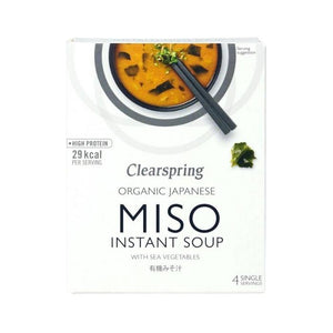 Clearspring - Organic Instant Miso Soup with Sea Vegetables | Multiple Sizes
