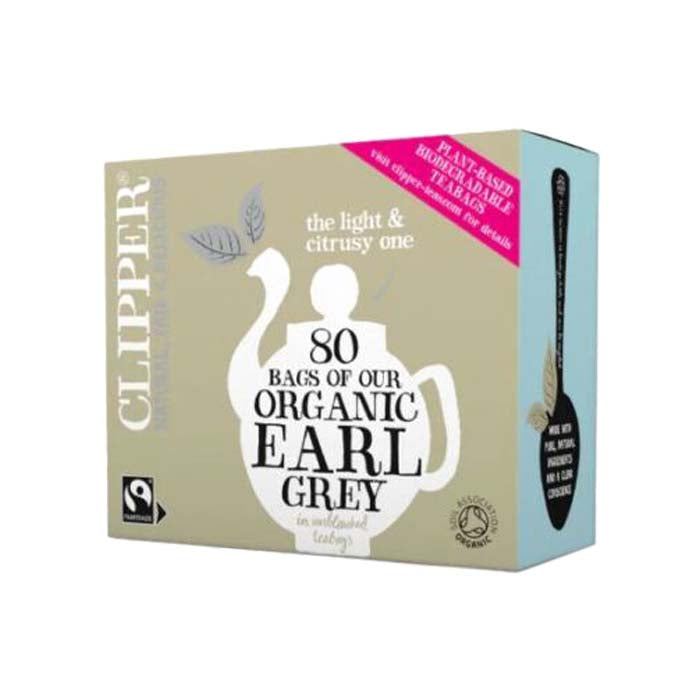 Clipper - Loose Leaf Tea - Organic Earl Grey, 80g  Pack of 6