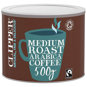 Clipper - Medium Roast Arabica Coffee, Organic & Fairtrade | Multiple Sizes