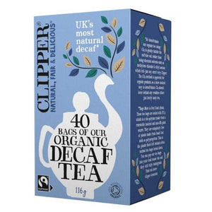 Clipper - Organic Fairtrade Decaf Tea | Multiple Sizes