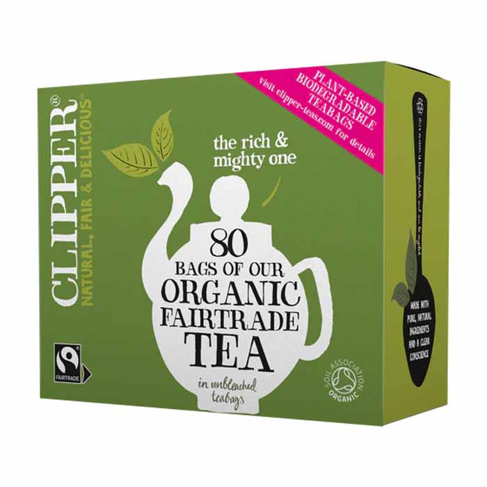 Clipper - Organic Fairtrade Everyday Tea - 80 Bags