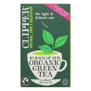 Clipper - Organic Green Tea (FT), 40 Bags | Multiple Options