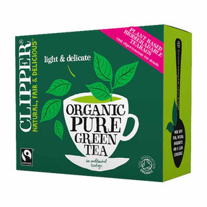 Clipper - Organic Pure Green Tea (FT), 80 Bags | Multiple Options