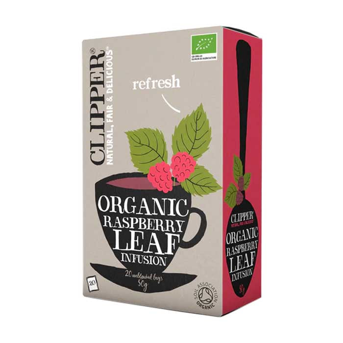 Clipper - Organic Raspberry Leaf Tea, 20 Bags