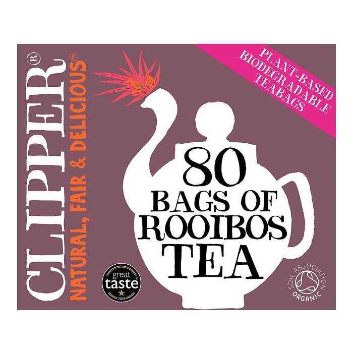 Clipper - Organic Rooibos Tea, 80 bags