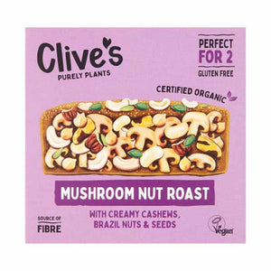 Clive's - Organic Mushroom Nut Roast, 280g