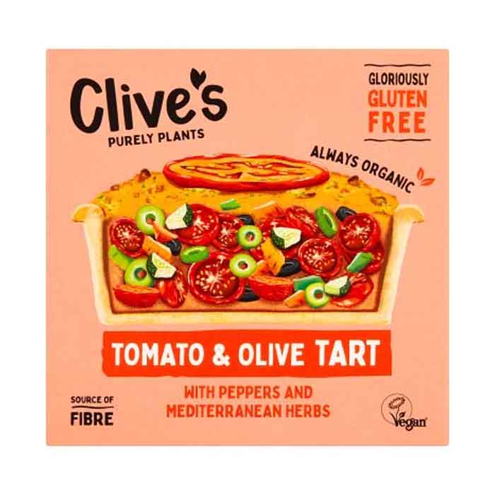 Clive's - Organic Tart - Tomato & Olive Provencale, 190g