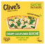Clives Pies - Organic ﻿Creamy Cauliflower Quiche, 165g