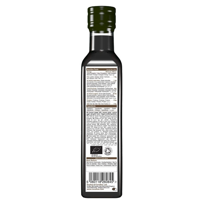 Cocofina - Organic Coconut Amino (Soy Sauce Substitute), 250ml_Ingredients