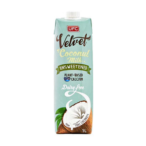 Coconut Merchant - UFC Velvet Unsweetened Coconut Milk, 1L | Pack of 6