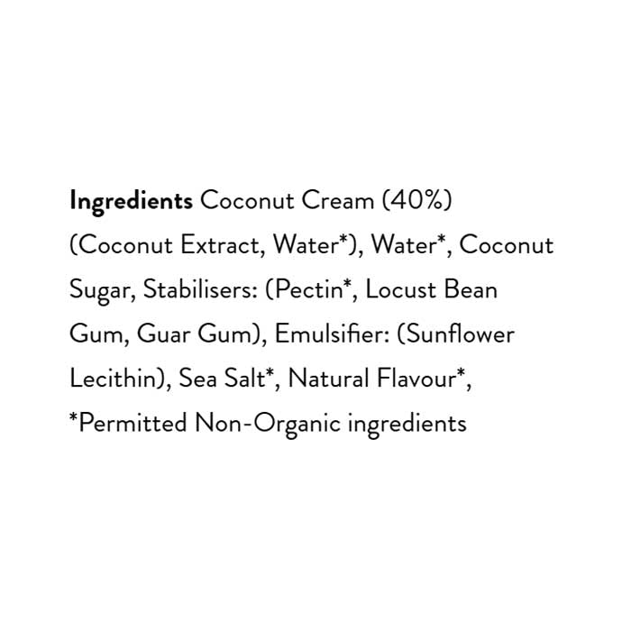 Coconuts Organic - Cecily's Organic Non Dairy Ice Cream - Pure Caramel, 460ml - back
