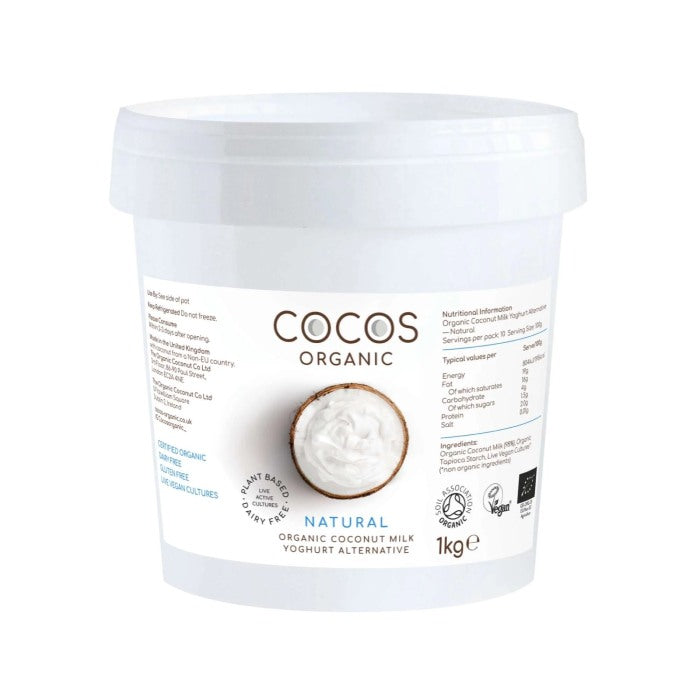 Cocos - Organic Coconut Yoghurt Natural (1kg) front