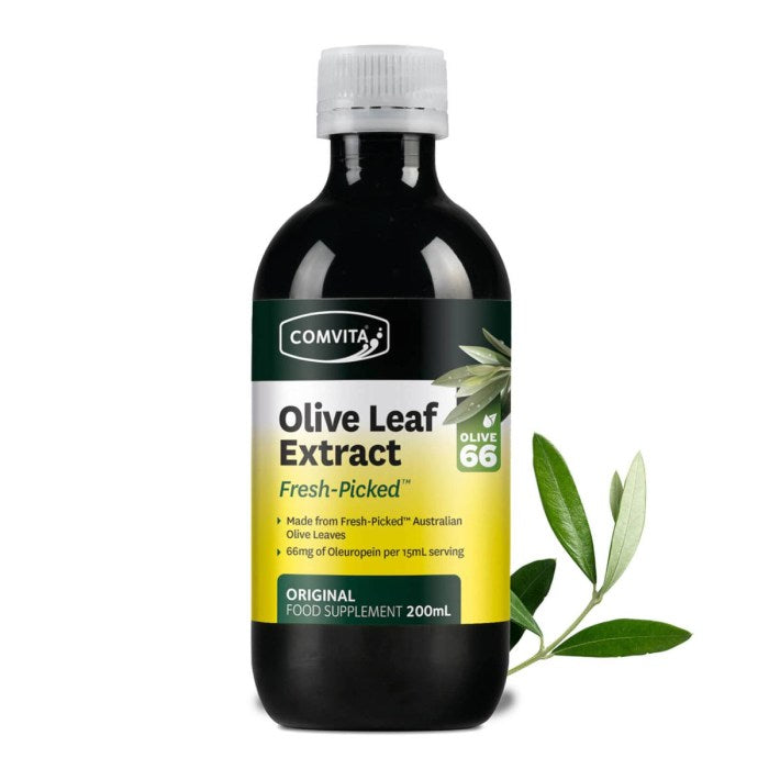 Comvita - Olive Leaf Extract Liquid, 200ml front