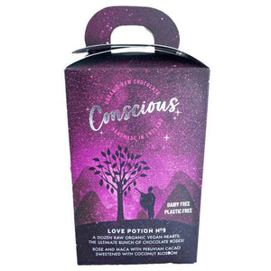 Conscious Chocolate - Chocolate Love Gift Box, 180g