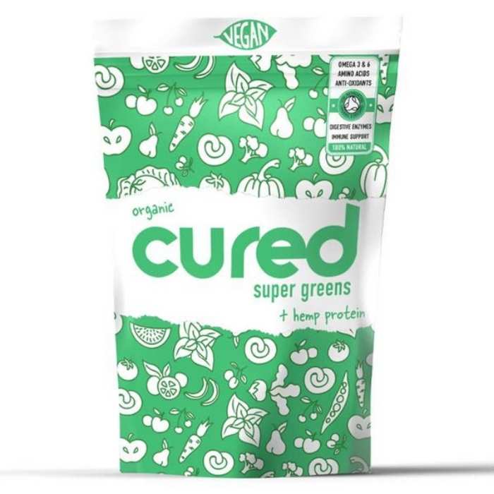 Cured Supplements - Organic Super Greens & Hemp Protein Powder