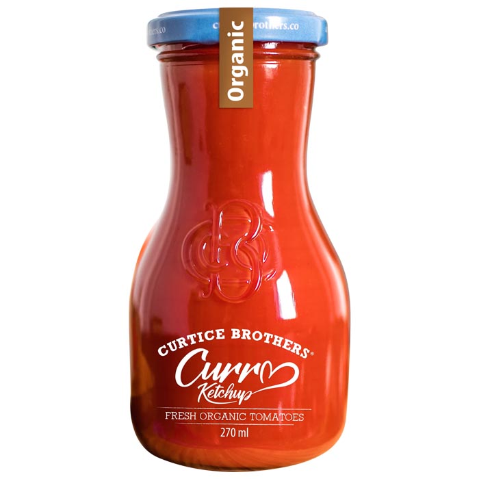 Curtice Brothers - Organic Ketchup - Curry Ketchup, 270ml
