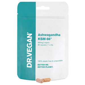 DR.VEGAN - Ashwagandha KSM-66 500mg, 30 Capsules