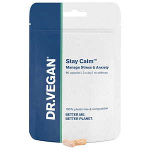 DR.VEGAN - Stay Calm Manage Stress & Anxiety, 60 Capsules