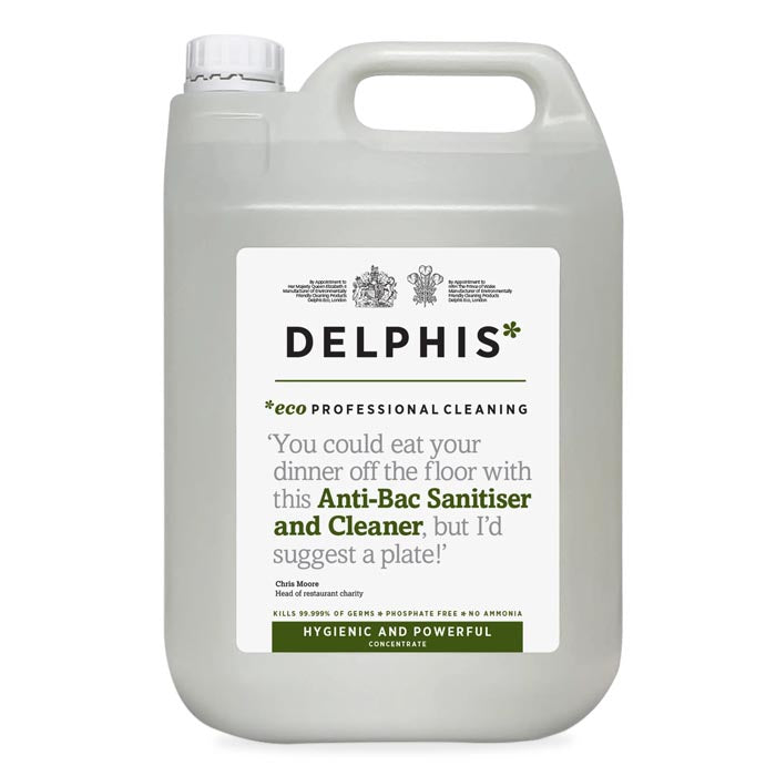 Delphis Eco - Anti-Bacterial Kitchen Sanitiser Concentrate, 5L