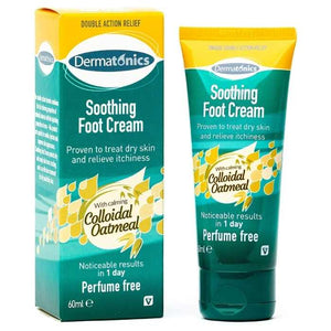 Dermatonics - Soothing Foot Cream with Calming Colloidal Oatmeal, 125ml