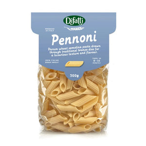 Difatti - Durum Wheat Pennoni Pasta, 500g | Multiple Sizes