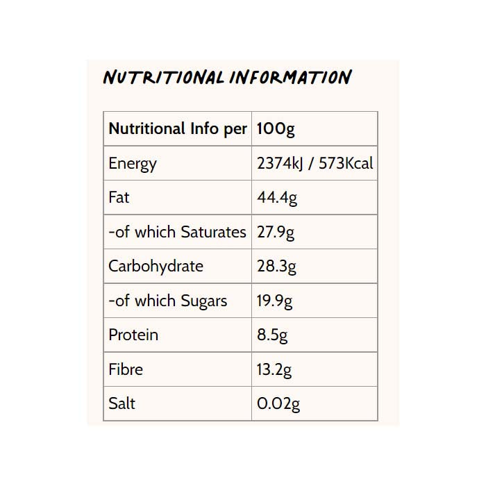 Divine - Organic Fairtrade 85% Dark Chocolate - with Tumeric & Ginger (1 Bar), 80g  - back