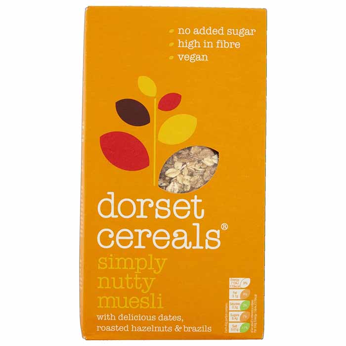 Dorset Simply Cereals - Simply Muesli, Nutty  Pack of 5