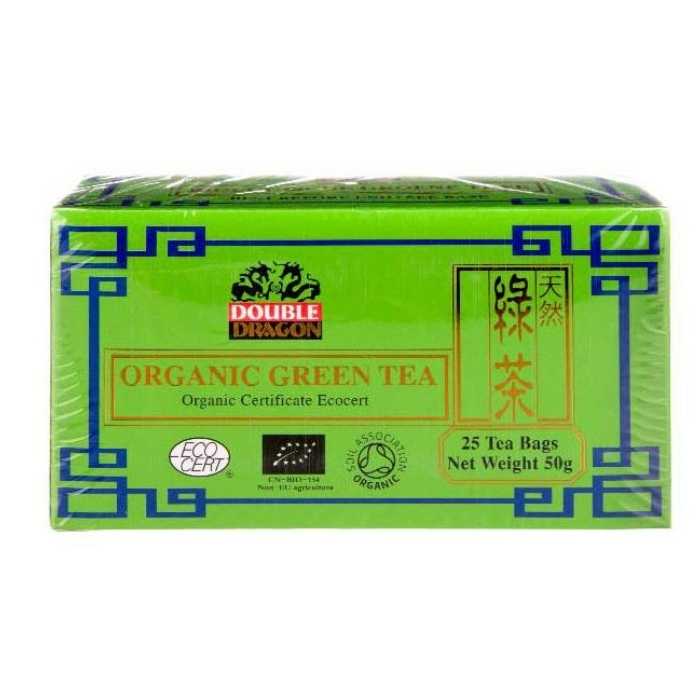 Double Dragon - Organic Green Tea, 25 Bags