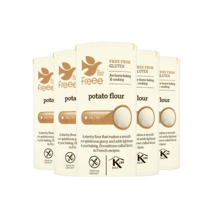 Doves Farm - Gluten-Free Potato Flour, 120g 5 Pack
