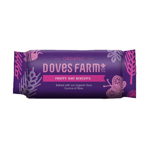 Doves Farm - Organic Fruity Oat Digestives, 200g | Pack of 12