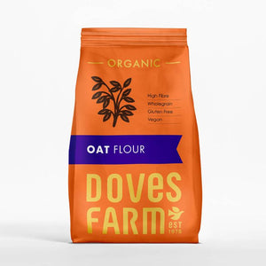 Doves Farm - Organic Oat Flour, 450g | Pack of 4