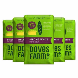 Doves Farm - Organic Strong White Flour, 1.5kg | Pack of 5