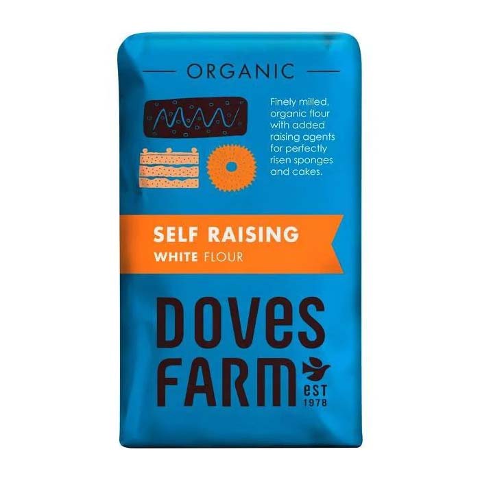 Doves Farm - Organic White Self-Raising Flour, 1kg 