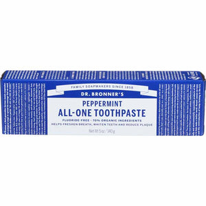 Dr Bronners - Organic All One Peppermint Toothpaste, 105ml