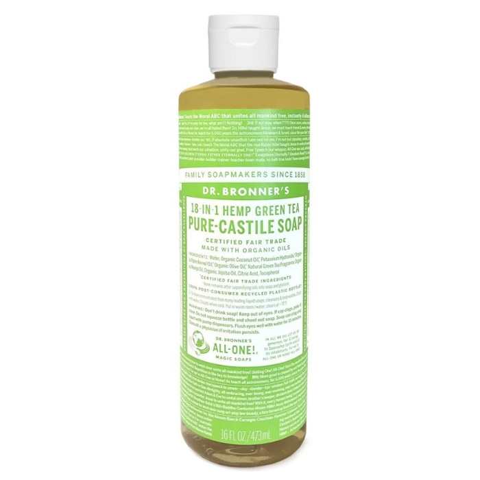 Dr Bronners - Organic Pure-Castile Liquid Soap - green tea