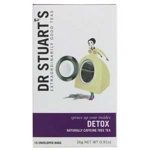 Dr Stuart's - Detox Tea Bags, 15 Bags | Pack of 4