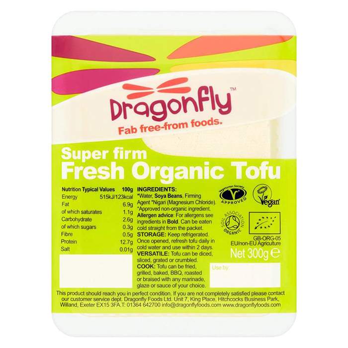 Dragonfly - Organic Super-Firm Tofu, 300g