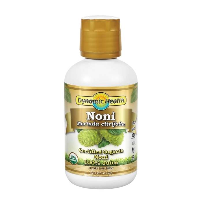 Dynamic Health - Organic Tahitan Noni Juice | Multiple Options - 473ml - Front