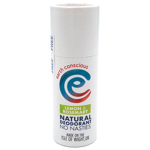 Earth Conscious - Natural Deodorant Stick, 60g | Multiple Scents