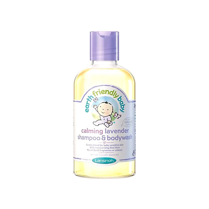 Earth Friendly Baby - Organic Calming Lavender Shampoo & Bodywash, 250ml