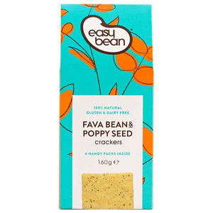 Easy Bean - Bean & Seed Crackers, 160g | Multiple Flavours