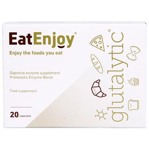 EatEnjoy - Gluten: Glutalytic Digestive Enzyme Supplement, 20 Capsules